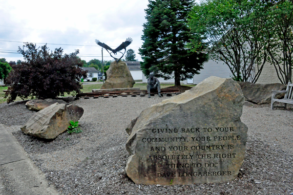 Dave Longaberger Memorial in Dresden